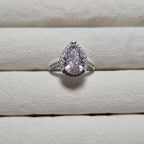 Pink drop ring