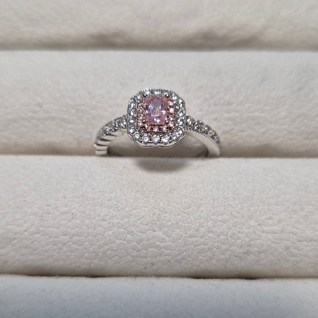 Pink square ring