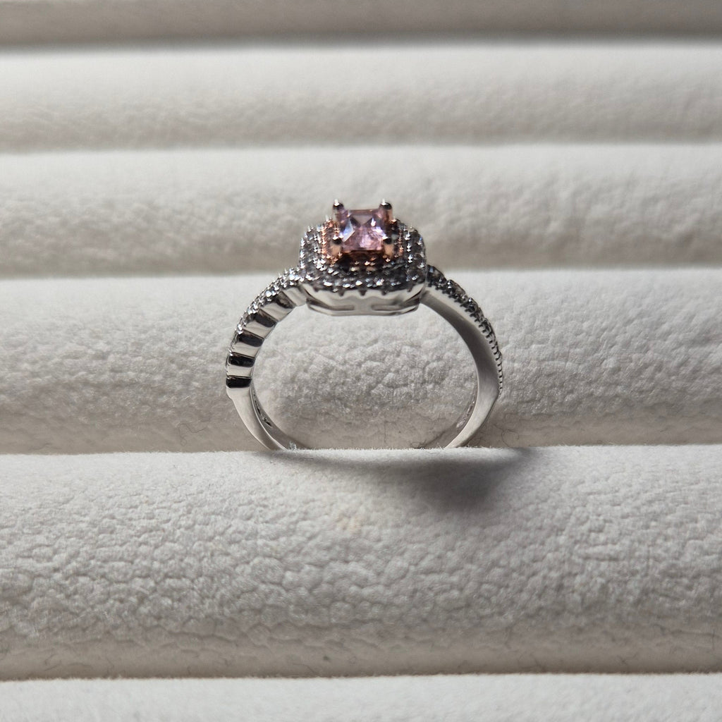 Pink square ring