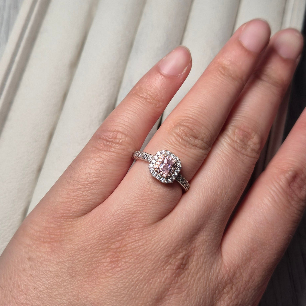 Pink square ring